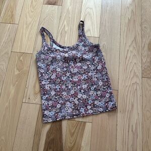 Aerie floral tank size Large